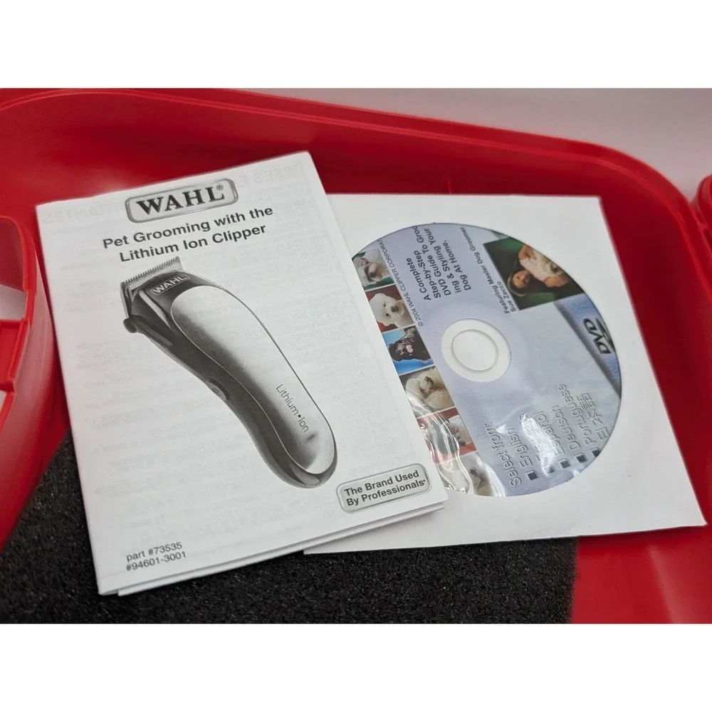Wahl Pro Ion Pet Pro Series Rechargeable‎ Pet Clippers Grooming  Cordless